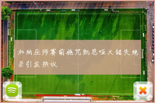 加纳巫师赛前施咒凯恩哑火错失绝杀引发热议
